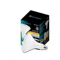 65-Watt Equivalent BR30 Dimmable Motion Sensor LED Light Bulb with Selectable Color Temperature Plus DuoBright (1-Pack) by EcoSmart 19 65-Watt Equivalent BR30 Dimmable Motion Sensor LED Light Bulb with Selectable Color Temperature Plus DuoBright (1-Pack) by EcoSmart -EcoSmart Sales white ecosmart led light bulbs a20br3065t20m01 4f 1000