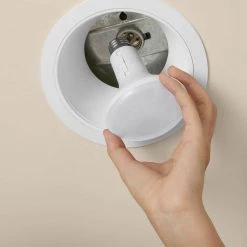 65-Watt Equivalent BR30 CEC Dimmable LED Light Bulb with Selectable Color Temperature Plus DuoBright (2-Pack) by EcoSmart -EcoSmart Sales white ecosmart led light bulbs a20br3065wtes02 1d 1000