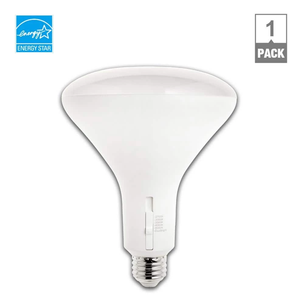 150-Watt Equivalent BR40 CEC Dimmable LED Light Bulb with Selectable Color Temperature Plus DuoBright (1-Pack) by EcoSmart 7 150-Watt Equivalent BR40 CEC Dimmable LED Light Bulb with Selectable Color Temperature Plus DuoBright (1-Pack) by EcoSmart - Image 5