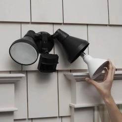 90-Watt Equivalent PAR38 RGB Multi-Color Non-Dimmable Flood LED Light Bulb with Selectable Color (1-Pack) by EcoSmart -EcoSmart Sales white ecosmart led light bulbs g110p38color6 1d 1000