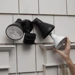 150-Watt Equivalent PAR38 Dimmable CEC Flood LED Motion Sense Light Bulb with Selectable Color Temperature (1-Pack) by EcoSmart -EcoSmart Sales white ecosmart led light bulbs g117p38mo5duo 1d 1000